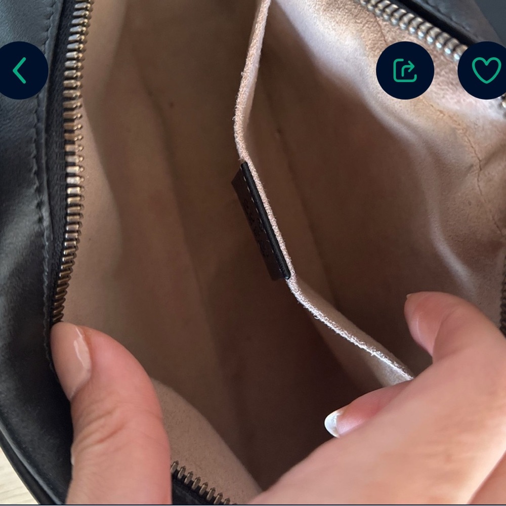 Gucci GG Marmont Black Crossbody (this is the larger one, not mini) - Picture 3 of 5